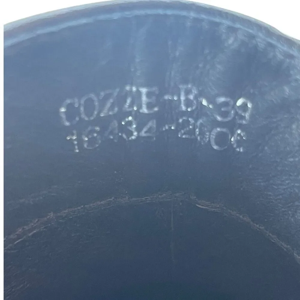 Spring Step Cozze Black Leather Ankle Booties Women’s Size 8.5 or EU 39 - Picture 11 of 11